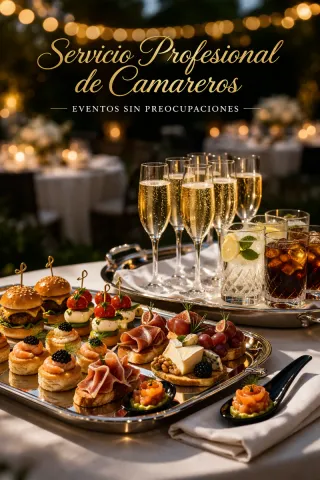 Camareros para Eventos en Murcia
