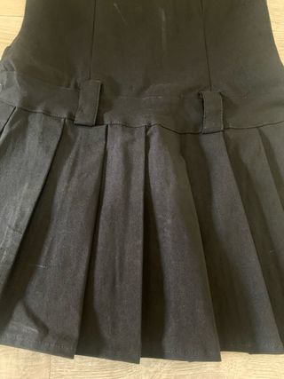 Vestido negro palabra de honor