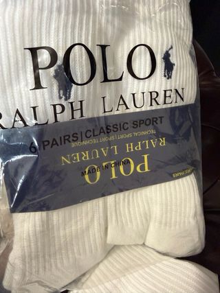 Calze uomo Polo Ralph Lauren da 6 paia