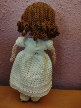 Muñeca Amigurumi Primera Comunión