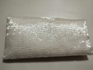 Pochette donna vintage perline