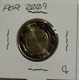 MONEDA 2€ PORTUGAL 2009 "EMU/UNION MONETARIA EU"
