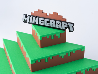 Expositor Minecraft para figuras Kinder Joy