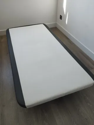 Base tapizada 90x190 cm