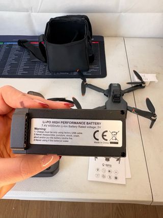 Drone con cámara HD y GPS