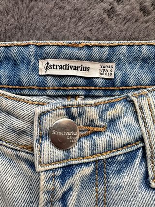 Falda vaquera Stradivarius Talla S