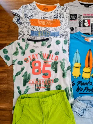 Lote Ropa Verano Niño 6-8 Años