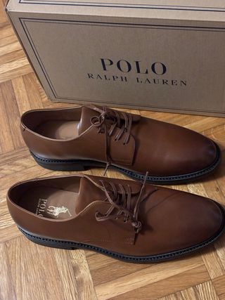Scarpe stringate marroni Polo Ralph Lauren