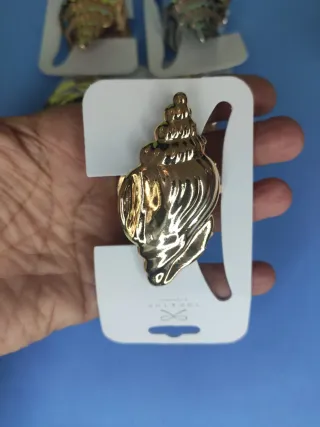 Horquillas con forma de concha