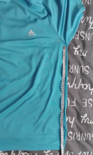 Polo Adidas Golf Azul Claro Talla M