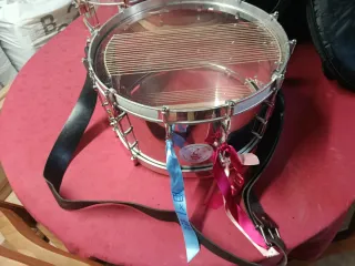 Tambor/Caja Calanda con baquetas, funda y correa