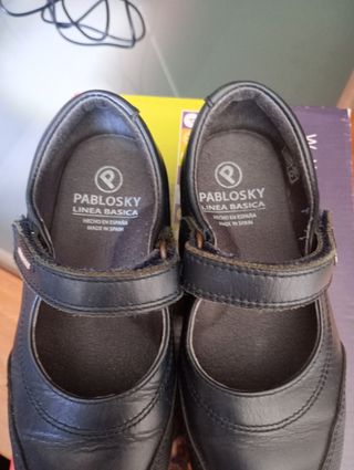 Zapatos Pablosky colegiales niña talla 29