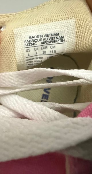 Zapatillas Converse Niña Rosas