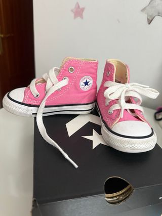 Zapatillas Converse Niña Rosas
