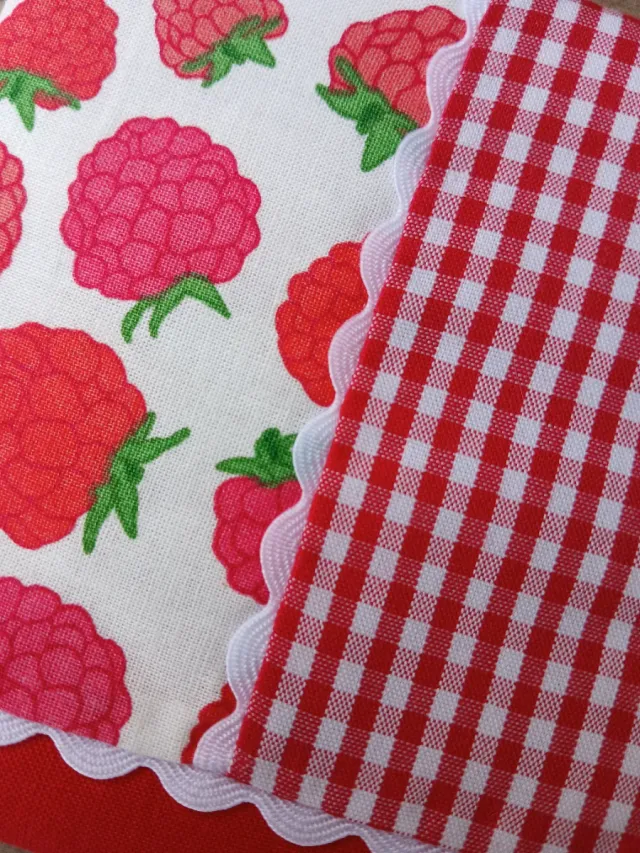 MONEDERO "Frambuesas"