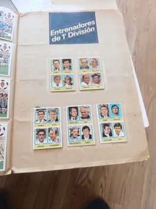 Libro Cromos Liga 83-84 1ª División