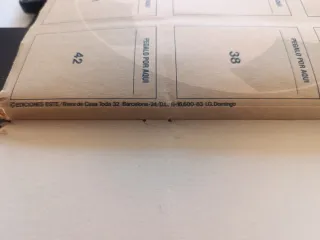 Libro Cromos Liga 83-84 1ª División