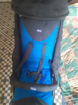 Silla de paseo Chicco azul y negra