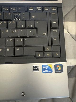 Portátil HP Negro/Plateado