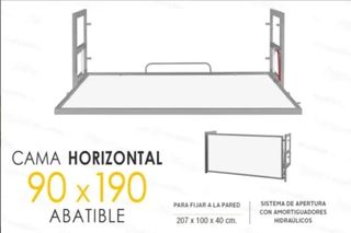 CAMA ABATIBLE 90 HORIZONTAL CMB.