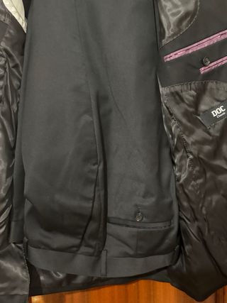 Traje Clásico Hombre Talla 52 Negro