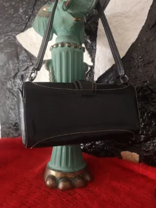 Bolso Pierre Cardin Piel Negro