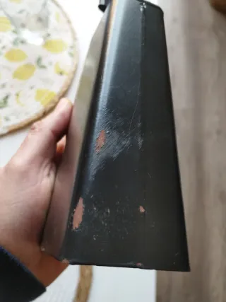 Cencerro de percusión negro