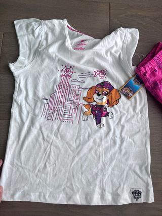 Pigiama estivo Paw Patrol bambina 7/8 anni nuovo