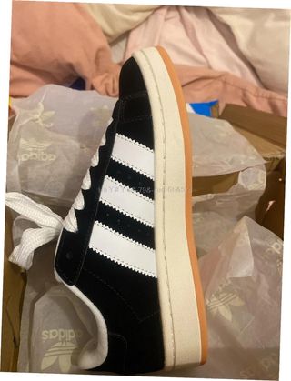 Adidas Campus Talla 37 Negro Blanco
