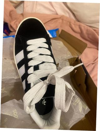 Adidas Campus Talla 37 Negro Blanco