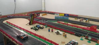 Circuito Scalextric Completo