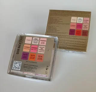 Dior Backstage Eye Palette 007 Coral Neutrals