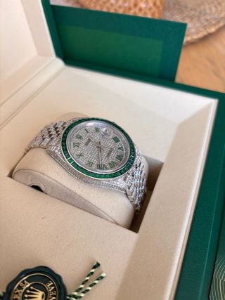 Rolex Datejust Diamantes y Esmeraldas 2023