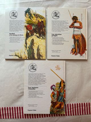 Lote 3 libros Peter Connolly ejercitos de la histo