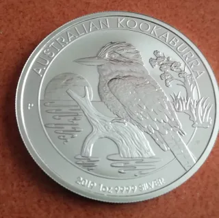 Moneda Kookaburra 2019 1oz 9999 Argento