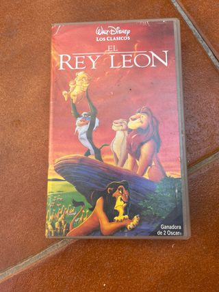 El Rey León VHS Clásicos Disney Español