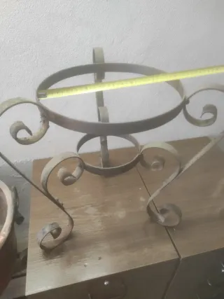 Pie forjado artesanal