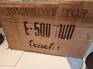 Proyector Diapositivas Exacta E-500D