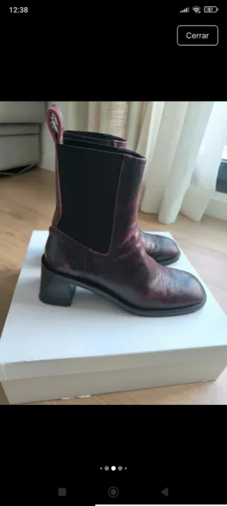 Botas Bimba y Lola color vino