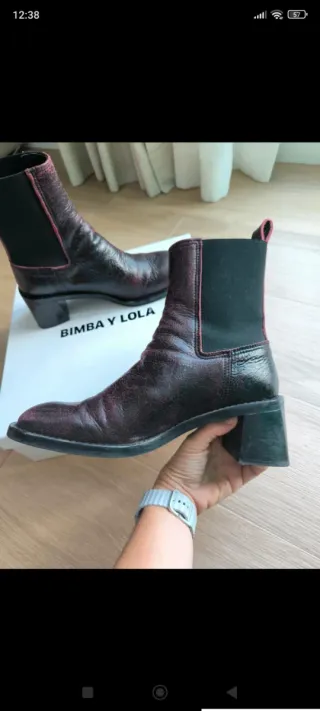 Botas Bimba y Lola color vino