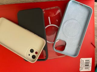 Fundas iPhone (Negra, Beige, Transparente, Azul)