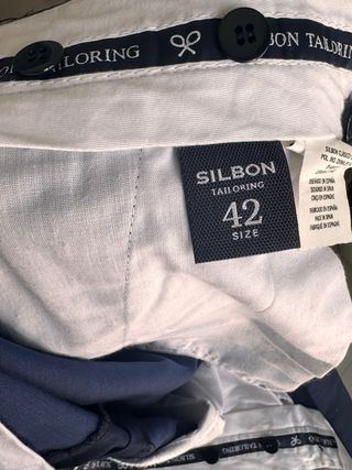 Traje Silbon Cuadros Gris