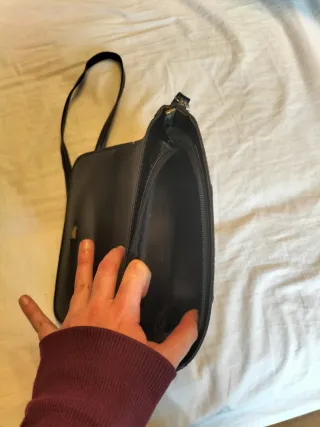 Bolso de hombro negro