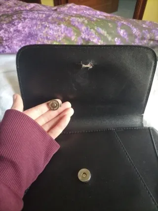 Bolso de hombro negro