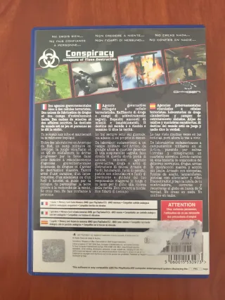 Conspiracy Weapons of Mass Destruction PS2