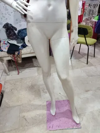 Maniquí de mujer desmontable