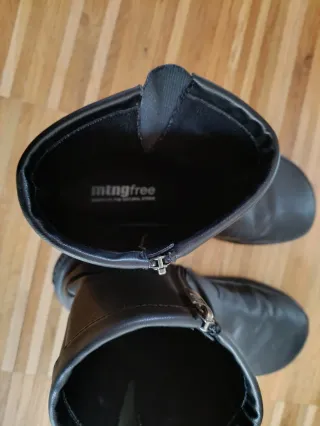 Botas moteras barefoot negras