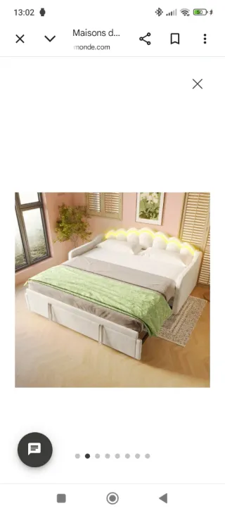 Sofá Cama Nido Beige solo uso 4 meses