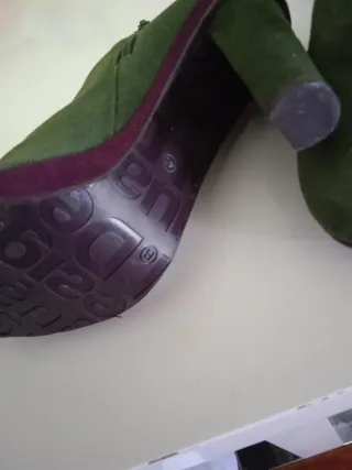 Botines Desigual Verdes y Morados n. 40