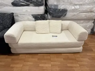 Sofá Cama Beige Corduroy Oferta